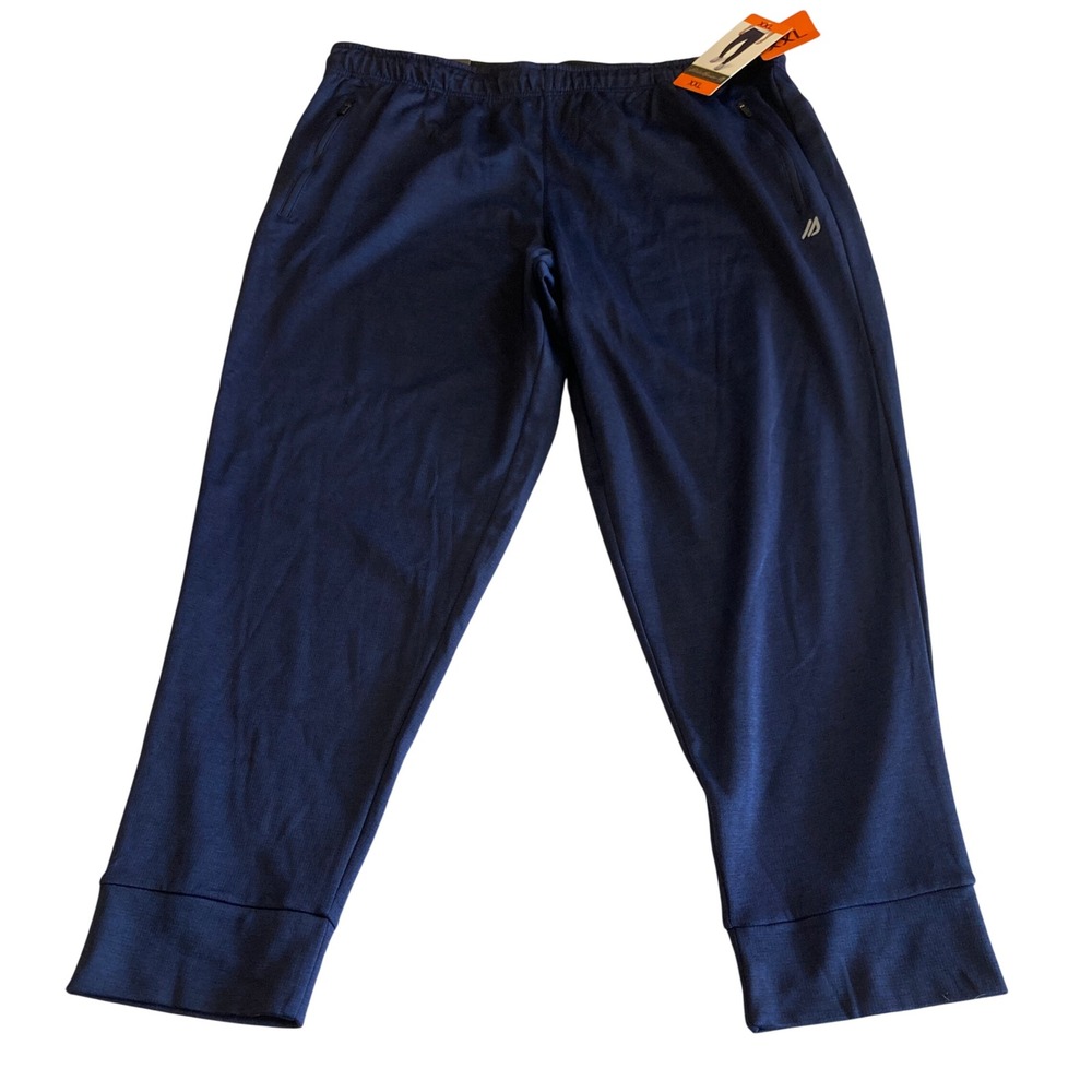 Eddie Bauer Joggers Men XXL 2XL Motion Performance Navy Blue Moisture Wicking